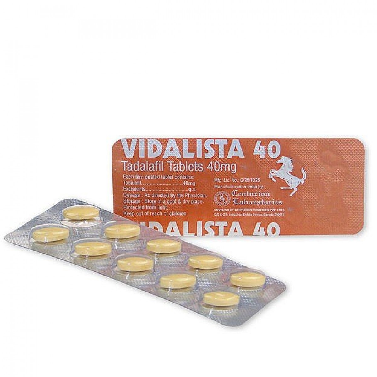 Vidalista 40 mg (10 tabs)